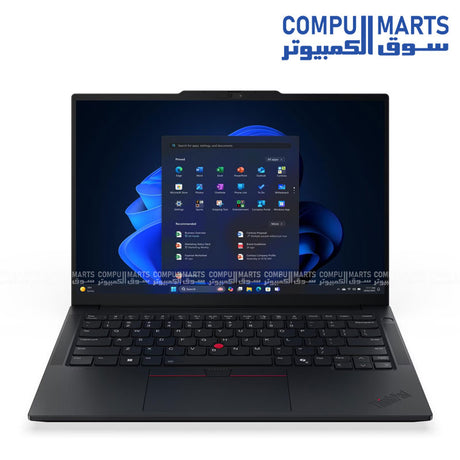 Lenovo ThinkPad E14 Gen 7 Laptop โ Intel Core Ultra 7 255H, 16GB DDR5, 512GB SSD, Intel Arc Graphics, 14" WUXGA IPS Display, Backlit Keyboard, Wi-Fi 6E, Black