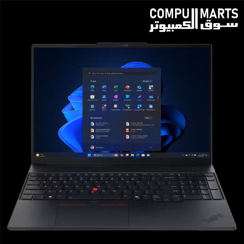 Lenovo ThinkPad T16 Gen 4 laptop with Intel Core Ultra 7 255H and 16GB RAM