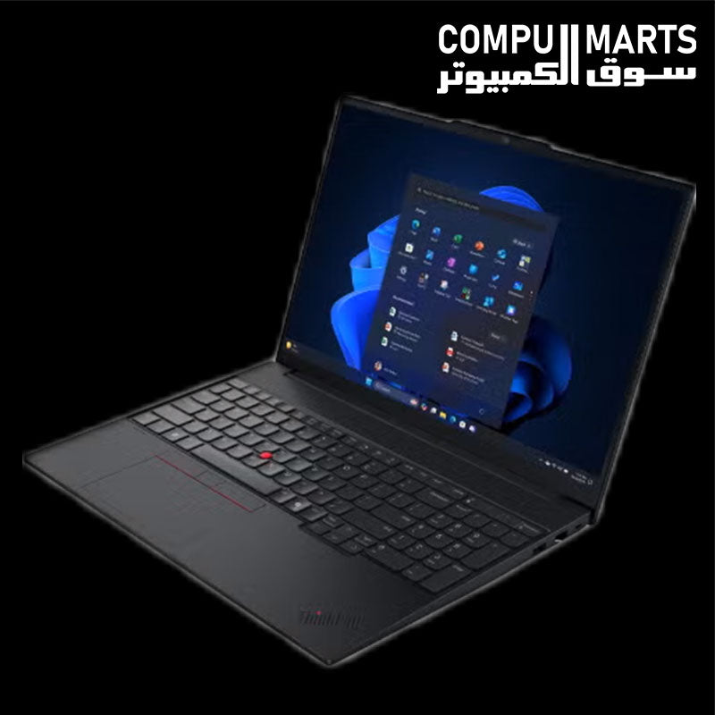 Lenovo 16-inch WUXGA IPS laptop with 1920 x 1200 resolution and 60Hz refresh rate