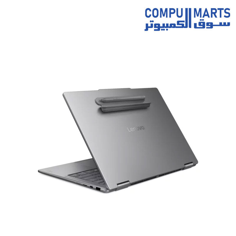Retail packaging and included power adapter for the Lenovo laptop from Compumarts.