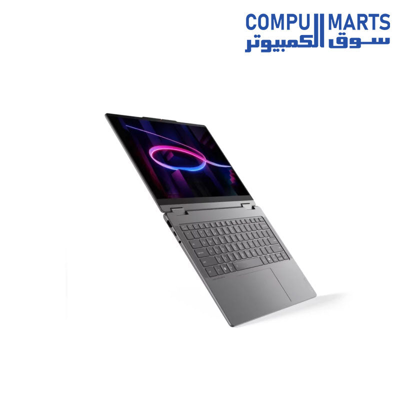 Front display panel of the Lenovo Yoga 7 touch laptop available at Compumarts.