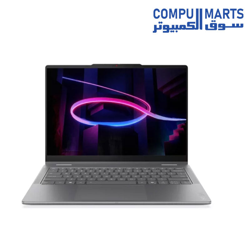Front display panel of the Lenovo Yoga 7 touch laptop available at Compumarts.