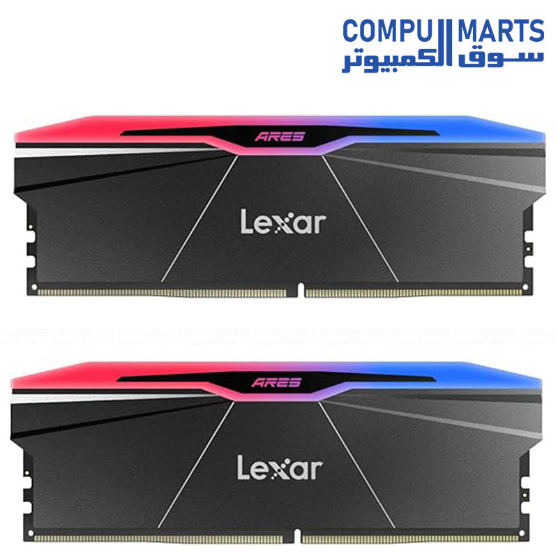 LD5U16G80C38BR-RGD - DDR5 RAM - Lexar - 32GB 8000MHz RGB CL38 XMP Gaming Memory