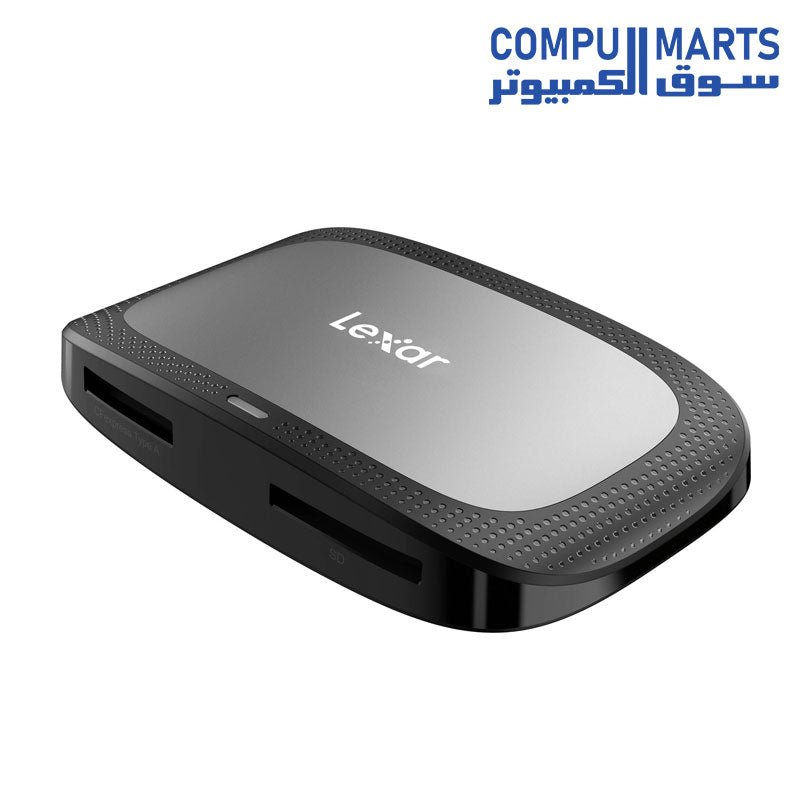 Dual-Slot-Card Reader-Lexar-USB 3.2-Type-C