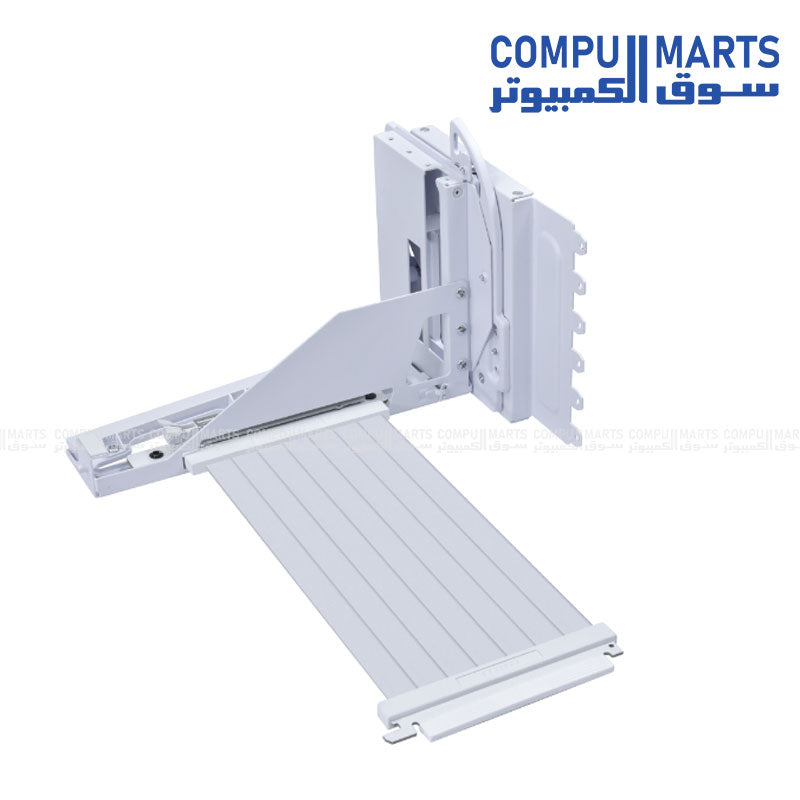 Lian Li Gen 5 200mm GPU Riser Cable with 4-Slot ARGB Vertical Bracket – Black