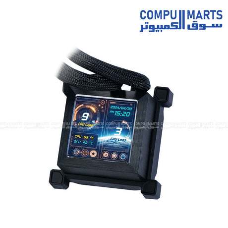 HSLCD36SB-Lian-Li-Liquid-Cooler-Hydro-Shift-LCD-360S-360MM-Black-AIO