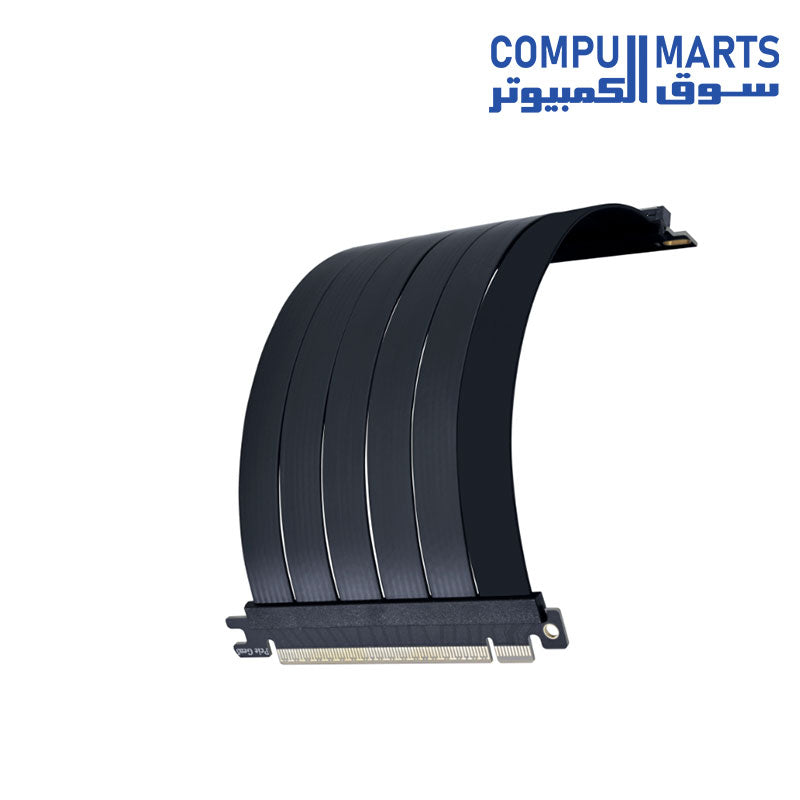 Lian Li PW-PCI-520X accessory cable supporting PCIe 2.0, PCIe 3.0, PCIe 4.0, and PCIe 5.0 platform compatibility through Compumarts