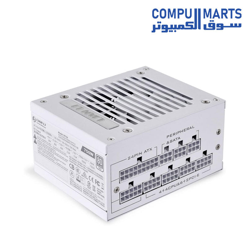 Lian Li Sp750 750W 80 Plus Gold Full Modular SFX Power Supply