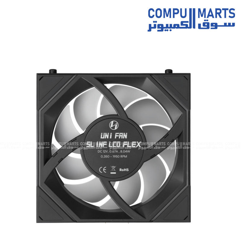 UNI FAN SL-INF LCD FLEX 1.8 inch LCD fan