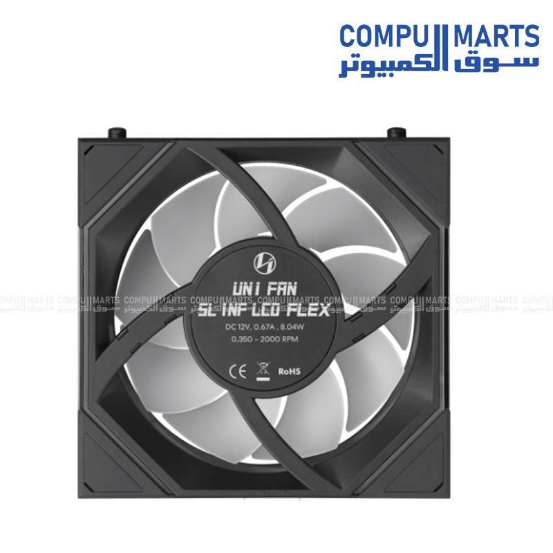 Lian Li SL-INF LCD FLEX ARGB case fan
