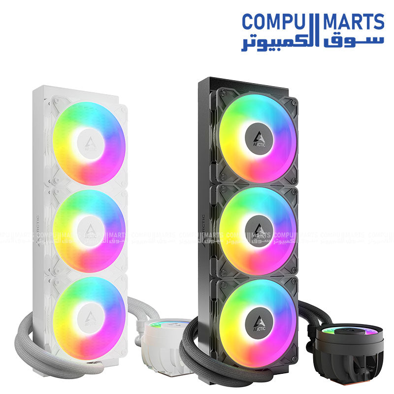 ARCTIC Liquid Freezer III Pro 420 A-RGB CPU Cooler with Triple 140mm Fans