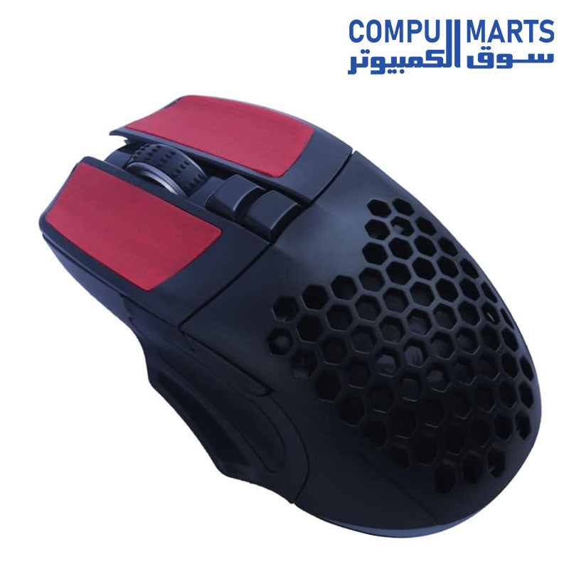 M 4-MOUSE -T/WOLF-GAMING-6 KEY-RGB LED LIGHT-2400 DPI