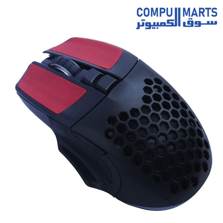 M 4-MOUSE -T/WOLF-GAMING-6 KEY-RGB LED LIGHT-2400 DPI