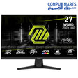 MSI MAG 274QF X24 27-inch WQHD Rapid IPS Gaming Monitor – 240Hz Refresh Rate, 0.5ms Response Time, HDR Ready, AMD FreeSync Premium, Console Mode – Egypt
