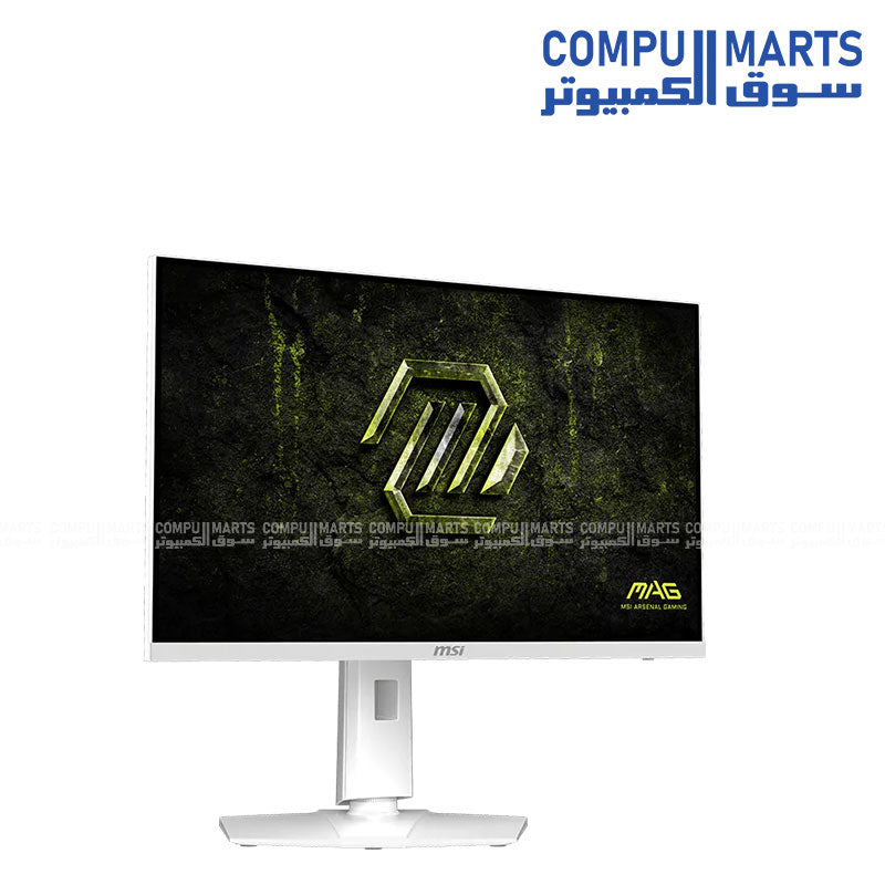MSI MAG 274QRFW X32 White Gaming Monitor 27-inch 2K 320Hz Rapid IPS Display with Ergonomic Stand