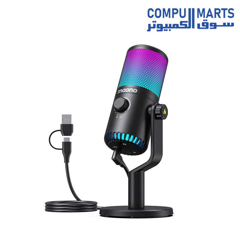 DM30-Microphone-MAONO-RGB-USB-Gaming