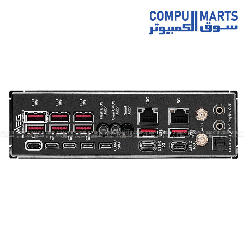 MSI MEG Z890 GODLIKE – E-ATX Motherboard – MSI – LGA1851 DDR5 PCIe 5.0 WiFi 7 10G LAN