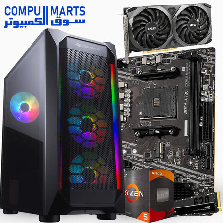 MID-RANGE-3-AMD-RYZEN-5-5500-BOX-MSI-RTX 3050-VENTUS-2X8GB-ОС