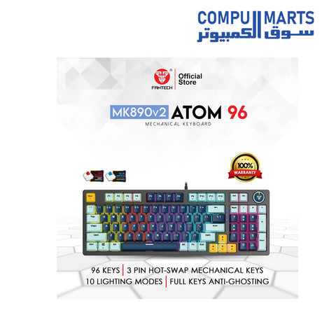 MK890-V2-ATOM96-MIZU-KEYBOARD-fantech-MECHANICAL