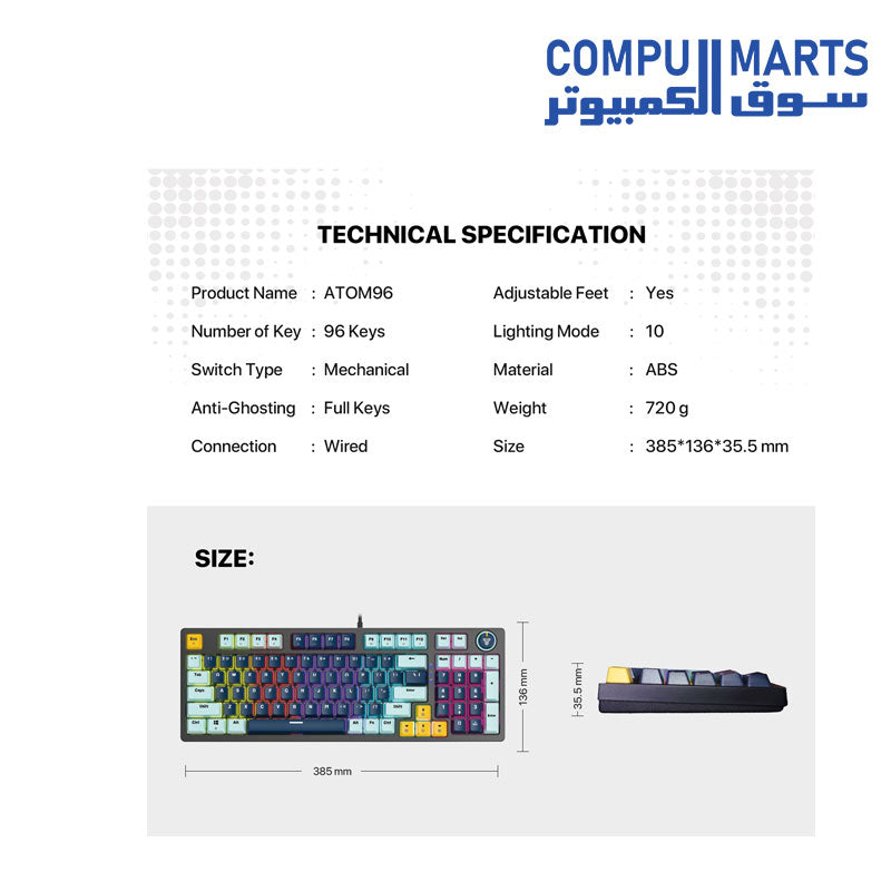 MK890-V2-ATOM96-MIZU-KEYBOARD-fantech-MECHANICAL