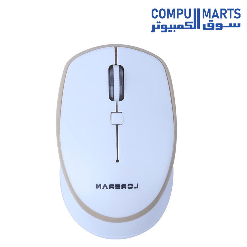 LORERAN-MOUSE- 1600-dPI-WIRELESS-10M -SILENT CLICK