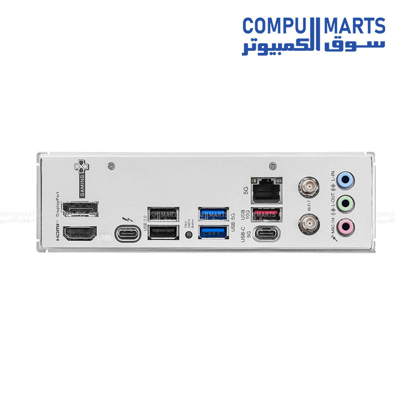 MSI- B860M- GAMING- PLUS -WIFI -LGA-1851- Micro-ATX- DDR5 -motherboard - PCIe -5.0- M.2 -Gen5 - Wi-Fi 7