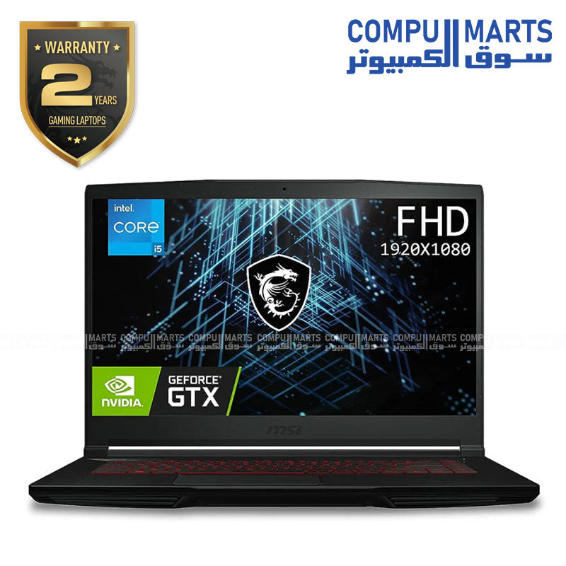 GF63-i5-11400H-laptop-gaming-msi-144Hz-GTX1650