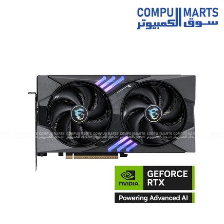 MSI Gaming RTX 5060 Ti 16G OC Graphics Card with 16GB GDDR7, HDMI 2.1b, DisplayPort 2.1a, and NVIDIA Blackwell Architecture โ Best gaming GPU in Egypt