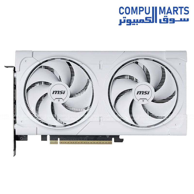 G506T8V2CWP – Graphics Card – MSI – RTX 5060 Ti Ventus 2X OC White 8GB GDDR7