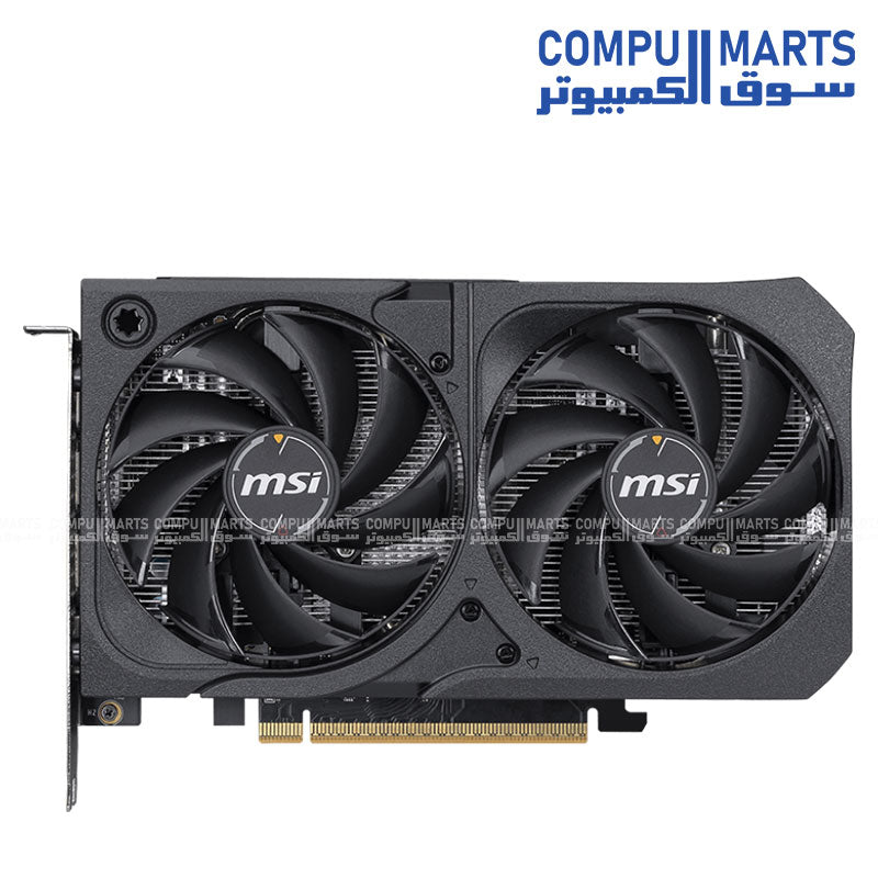 MSI GeForce RTX 5050 SHADOW 2X OC 8GB GDDR6 Dual Fan Graphics Card