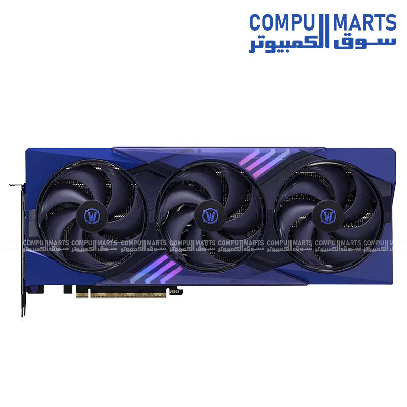 World of Warcraft MIDNIGHT VOID EDITION OC RTX 5070 with PCI Express Gen 5 interface and 28 Gbps memory speed