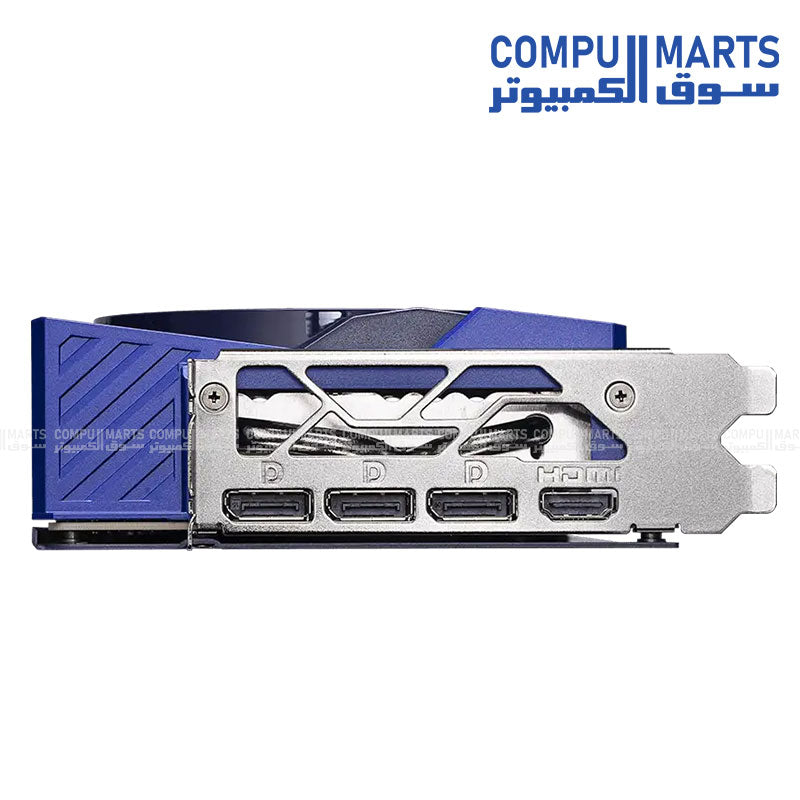 G507012WMVEC MSI RTX 5070 graphics card with a 2610 MHz boost clock at Compumarts Egypt