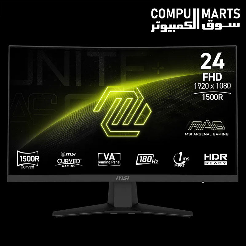 MAG-244C-Monitor-msi-23.6-inch-Gaming-180Hz-1ms-Black