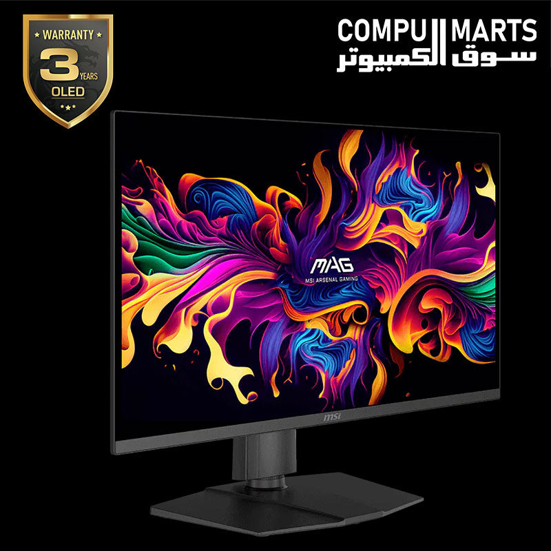 MSI MAG 273QP QD-OLED X24 – Gaming Monitor – MSI – 27 inch WQHD 240Hz OLED HDR True Black 400 Adaptive-Sync