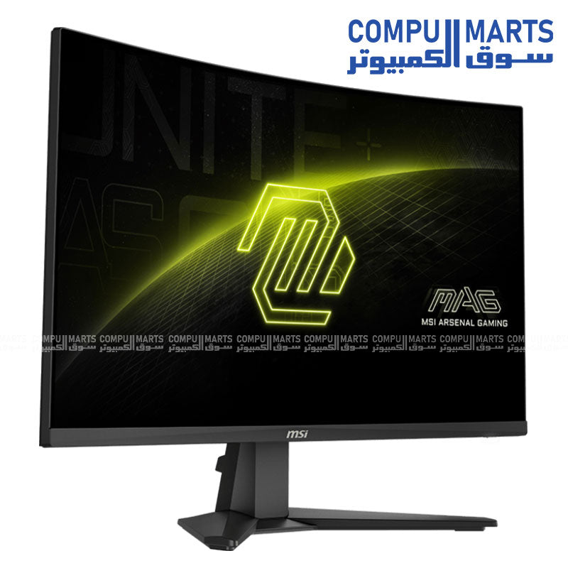 MSI MAG 276CF E20 – Gaming Monitor – MSI – 27 inch FHD 200Hz Curved Rapid VA HDR Ready