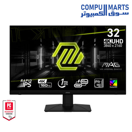 322UPF-Monitor-MSI-160Hz-1ms-IPS-90w-Type-C-Display-HDR-400