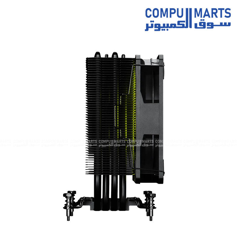 MSI MAG COREFROZR AA13 CPU air cooler 120mm ARGB fan 4 heatpipes direct contact LGA1700 AM5