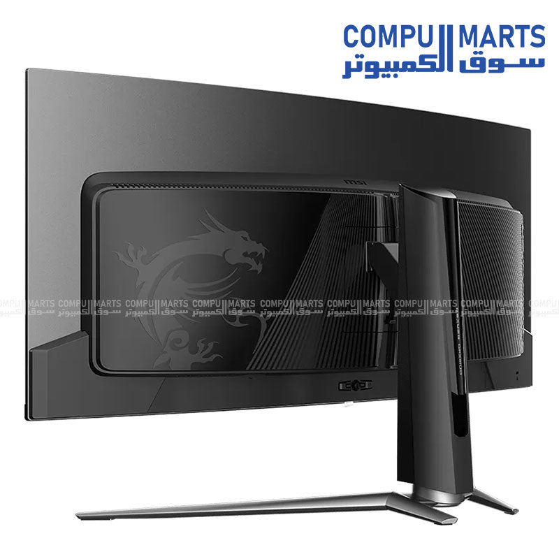 MSI MPG 341CQPX display with QD-OLED technology, 1000 nits peak brightness, 1.07 billion colors, and USB Type-C connectivity with 98W Power Delivery at Compumarts