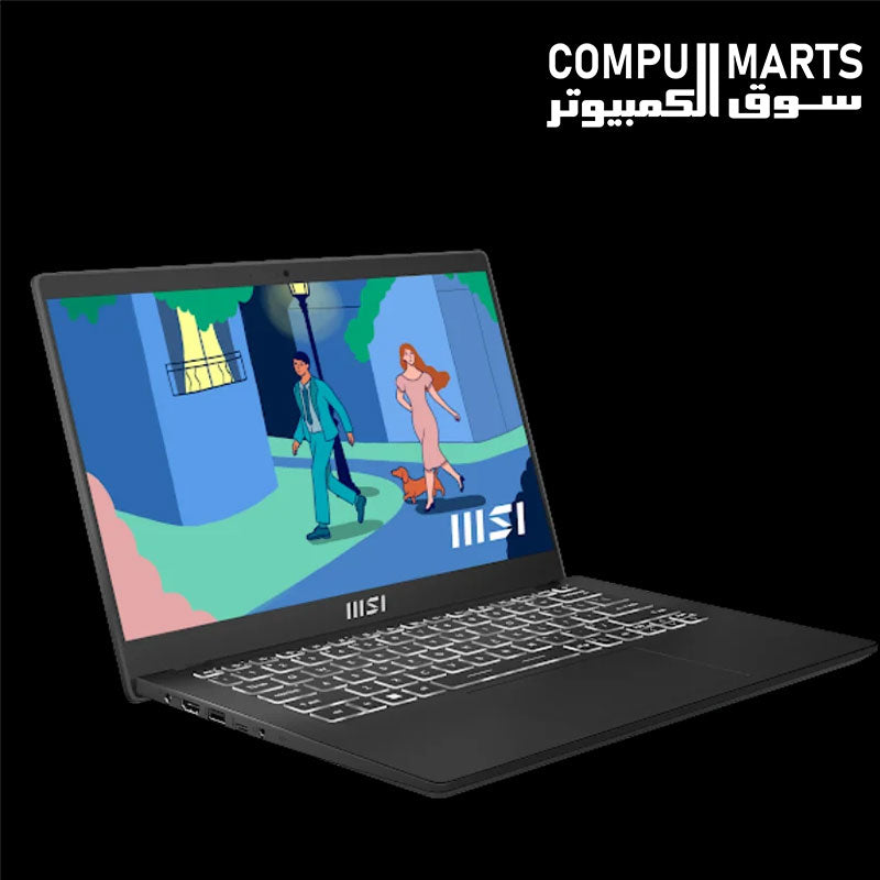 MSI Modern 14 laptop with 8GB DDR4 3200MHz RAM