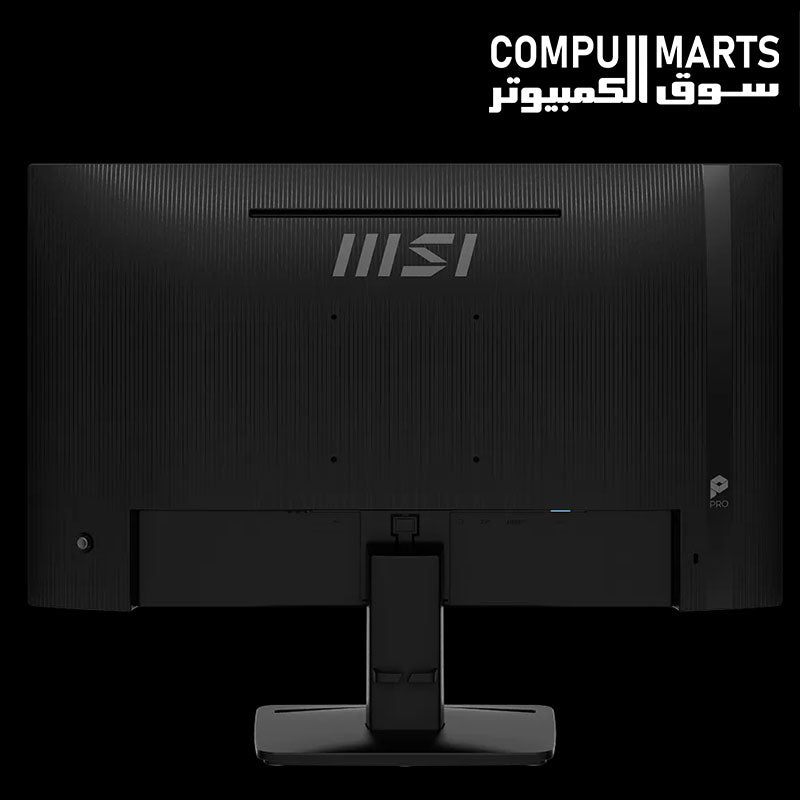 MSI PRO MP242 E14A IPS monitor with HDMI DisplayPort and VGA