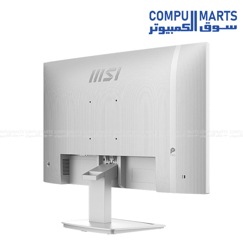 MSI PRO MP273 27 inch FHD IPS 144Hz gaming monitor with FreeSync HDMI DisplayPort black white