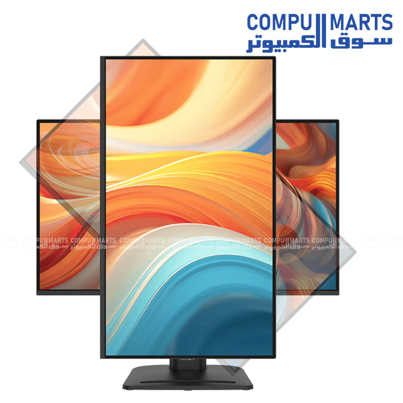 MSI PRO MP275PG E14 – Monitor – MSI – 27 inch FHD 144Hz IPS Adaptive-Sync with Ergonomic Stand