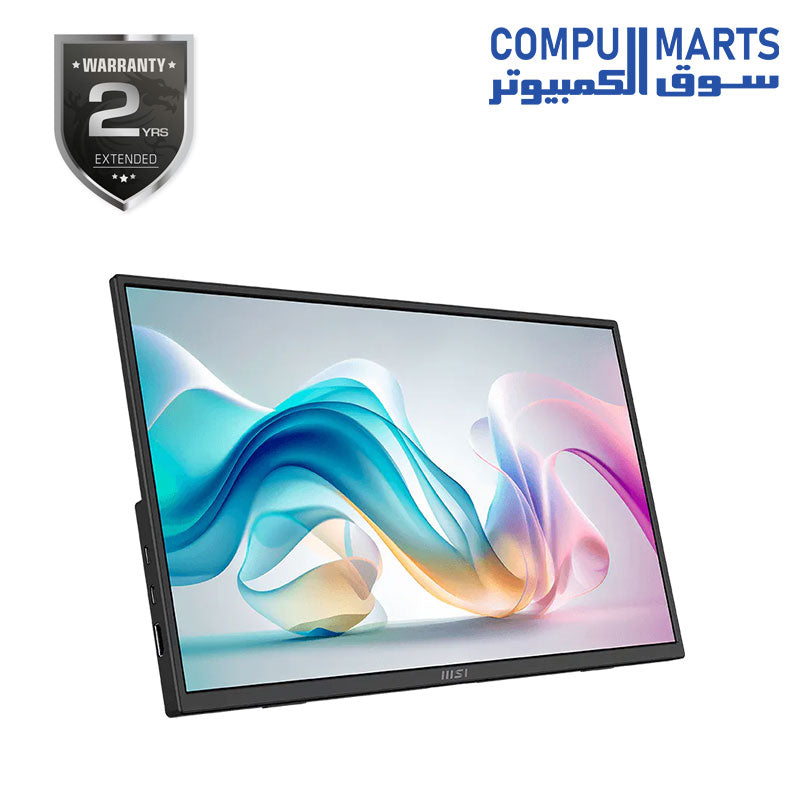 Featuring a 15.6 inch IPS display with Full HD resolution, anti-glare surface treatment, and 4ms response time for portable monitor users in Egypt