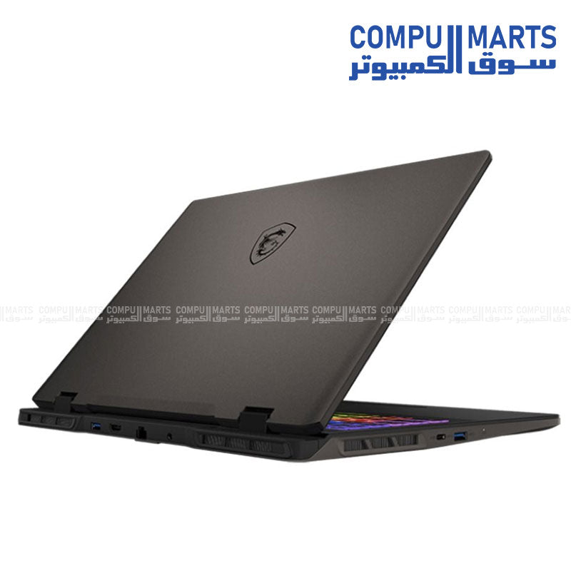 MSI Sword 16 B14VFKG – Intel Core i9-14900HX – RTX 4060 8GB – 16GB DDR5 – 1TB SSD – 16-inch FHD+ 144Hz Gaming Laptop – Gray