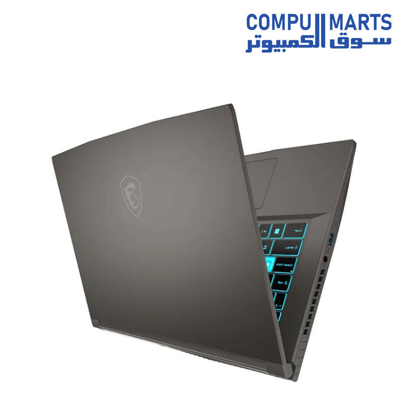 MSI Thin A15 B7VE Gaming Laptop – AMD Ryzen 7 7735HS, NVIDIA GeForce RTX 4050 6GB, 15.6" FHD Display, 16GB DDR5 RAM, 512GB SSD, DOS, Black