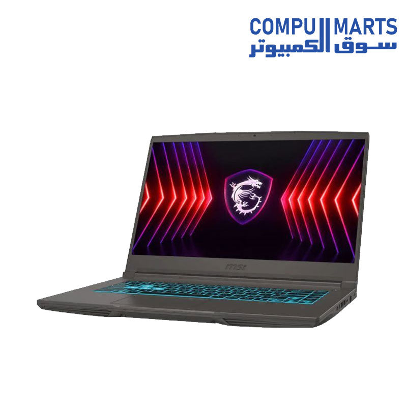 MSI Thin A15 B7VE Gaming Laptop – AMD Ryzen 7 7735HS, NVIDIA GeForce RTX 4050 6GB, 15.6" FHD Display, 16GB DDR5 RAM, 512GB SSD, DOS, Black