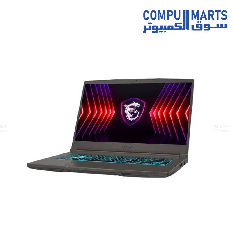 MSI Thin 15 B13VE Gaming Laptop Intel Core i7-13620H RTX 4050 16GB RAM 512GB SSD 15.6" FHD Cosmos Grey – Egypt