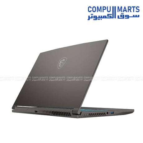 MSI Thin 15 B13VE Gaming Laptop Cosmos Grey – Front View (Egypt)