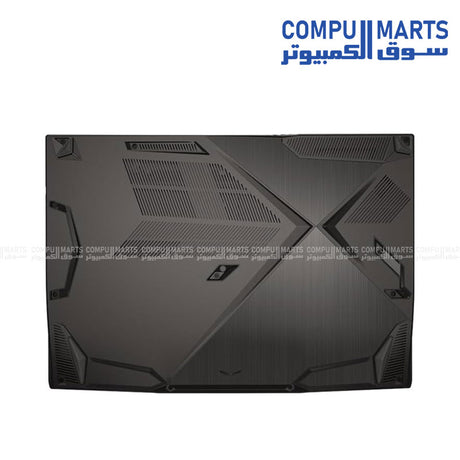 MSI Thin 15 B13VE Gaming Laptop Cosmos Grey – Front View (Egypt)