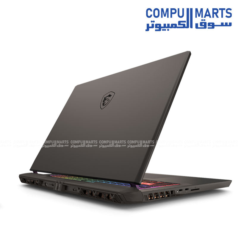MSI Vector 17 HX AI A2XWX Gaming Laptop with Intel Core Ultra 9 275HX, RTX 5090, 32GB RAM, 1TB SSD, and 17-inch QHD+ 240Hz Display EGYPT